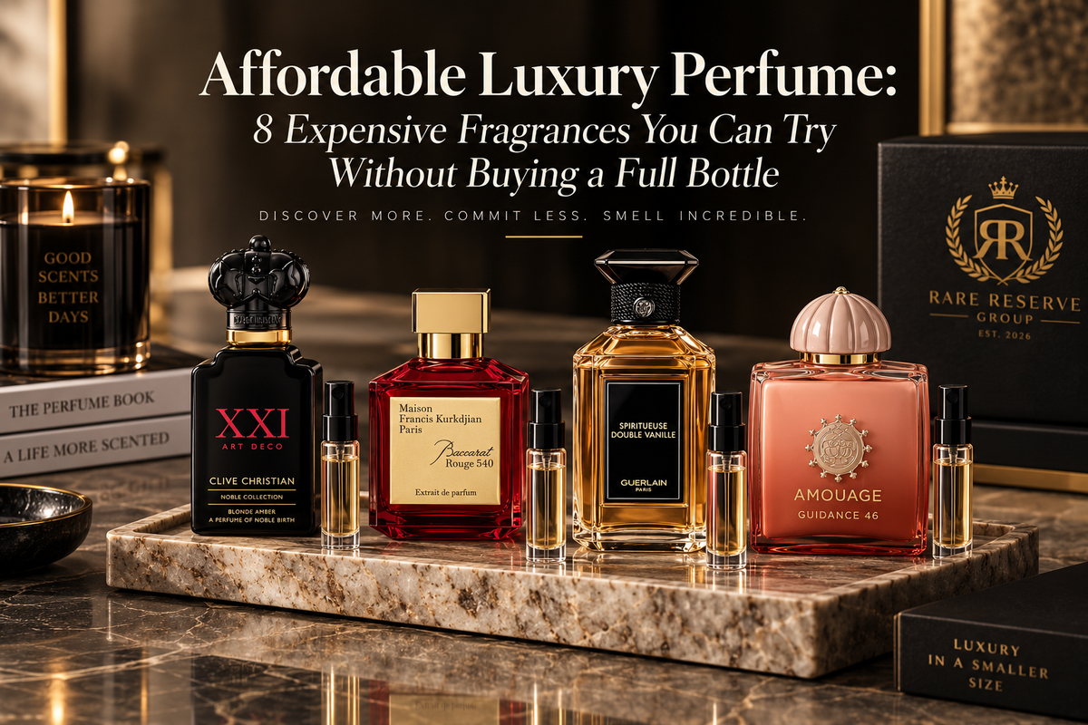Affordable Luxury Perfume: 8 Expensive Fragrances You Can Try Without Buying a Full Bottle