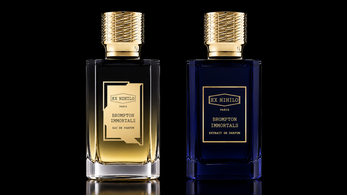 Ex Nihilo’s Brompton Immortals EDP vs. Extrait: Which Is Better?