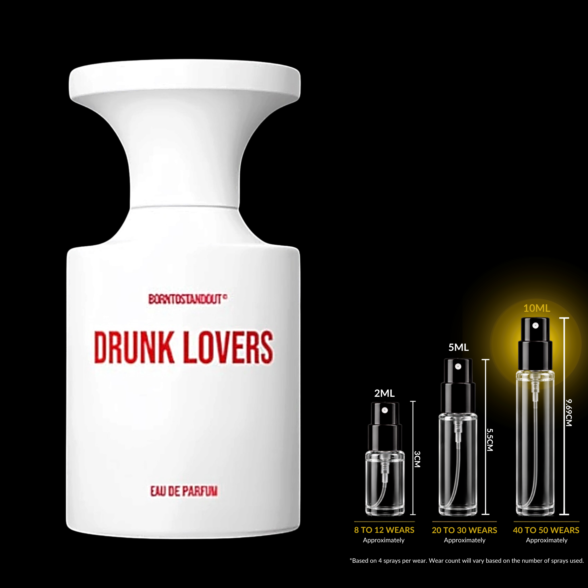 BORNTOSTANDOUT Drunk Lovers Decant