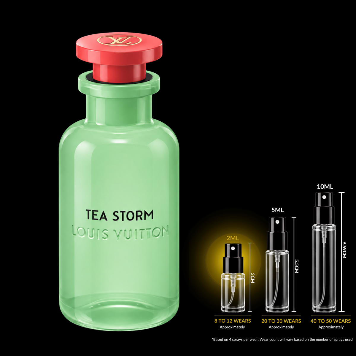 Louis Vuitton Tea Storm Decant