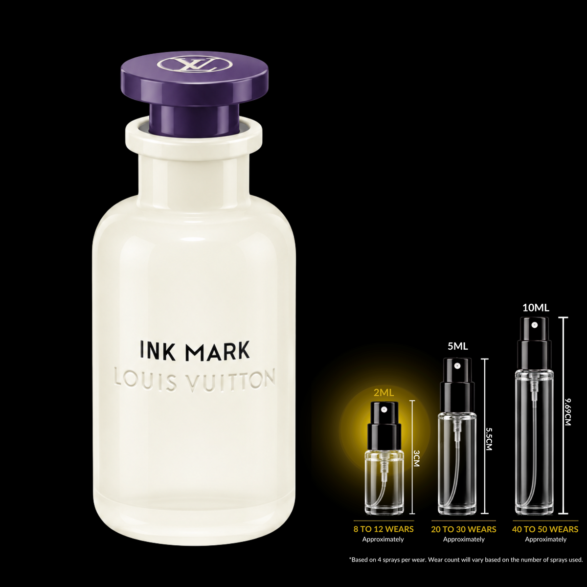 Louis Vuitton Ink Mark Decant