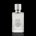 Ex Nihilo Speed Legends Eau de Parfum bottle with clear glass and silver accents on a black reflective background.