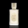 Perfume bottle labeled rare exclusive ‘Ex Nihilo Scarlet Sands' on a black background