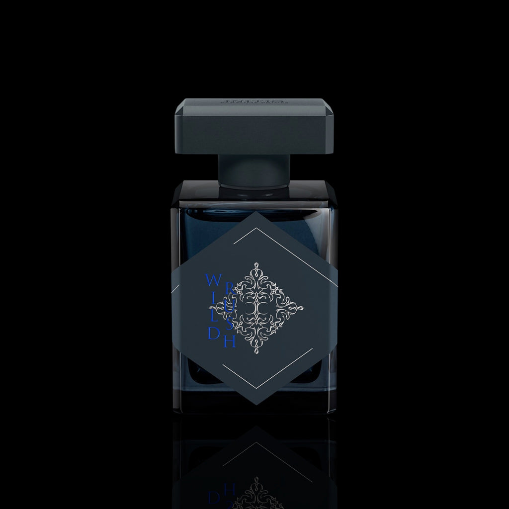 Initio Wild Rush Extrait de Parfum bottle on black background