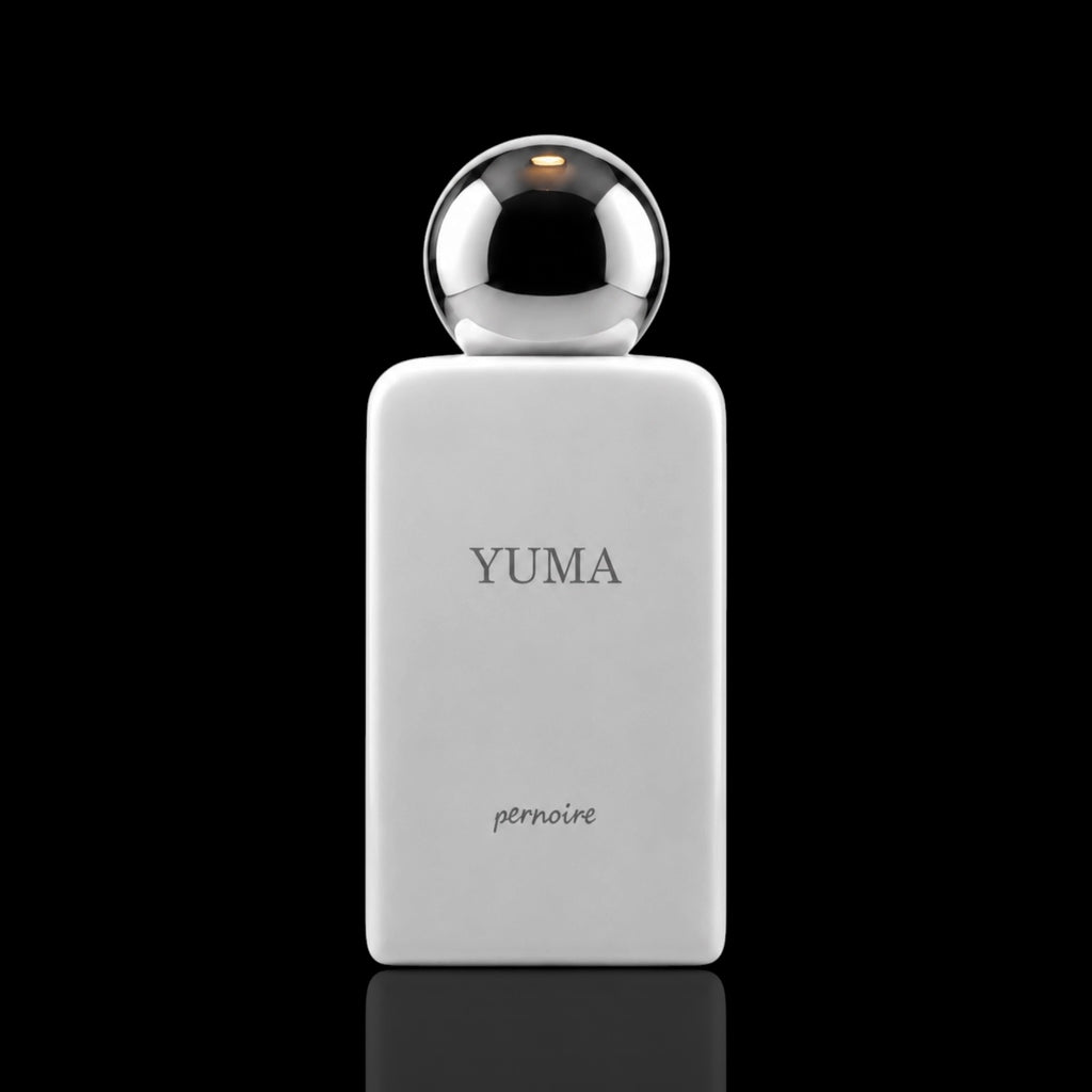 Pernoire Yuma Extrait de Parfum bottle on black background