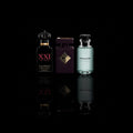 Louis Vuitton Imagination, Initio Side Effect, and Clive Christian Blonde Amber XXI Art Deco On a black background 