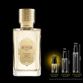 Ex Nihilo Scarlet Sands perfume bottle and Rare Reserve Group 2ML decant sample