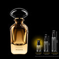 Widian Limited 71 Extrait de Parfum bottle with Rare Reserve Group 2ML decant size highlighted